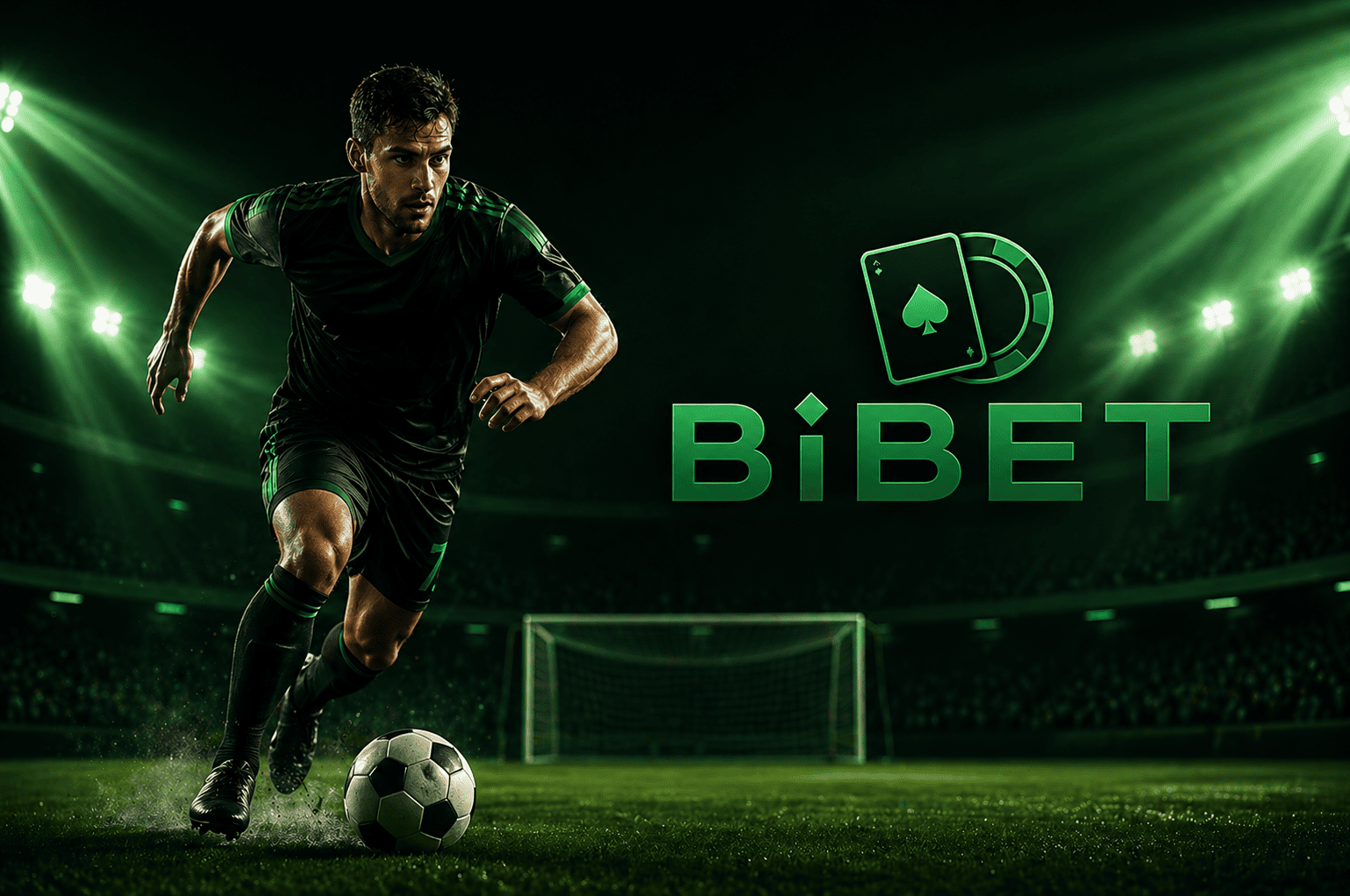 Action de football intense pour paris sportifs Bibeet